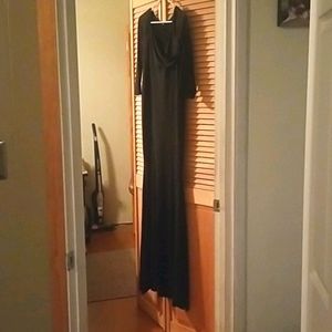 Black maxi dress